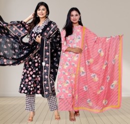 Kurta Plazo with Dupatta
